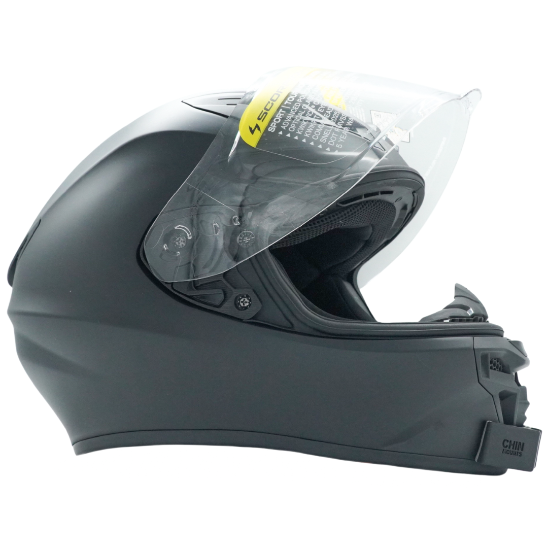 scorpion 3 4 helmet Chin Mount for Scorpion EXO-R430