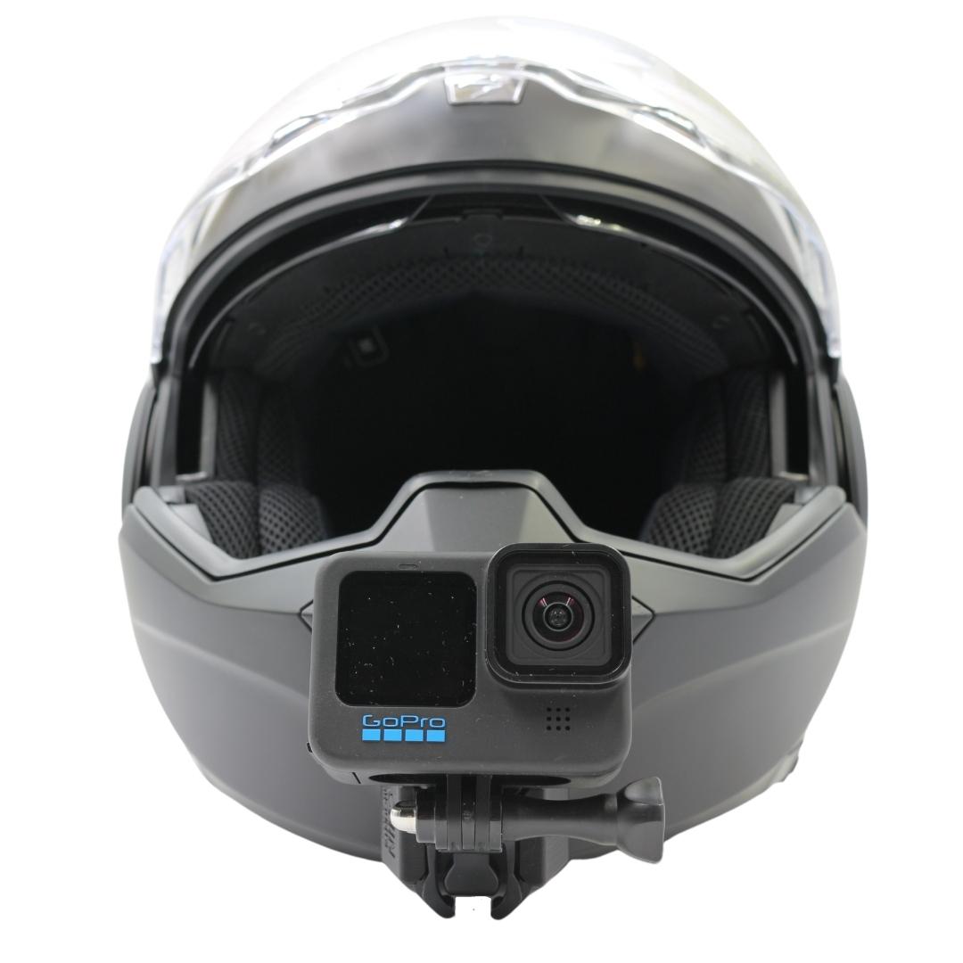Scorpion EXO-Tech Evo Pro Helmet Chin Mount for Action Camera GoPro, Insta360, DJI, & more