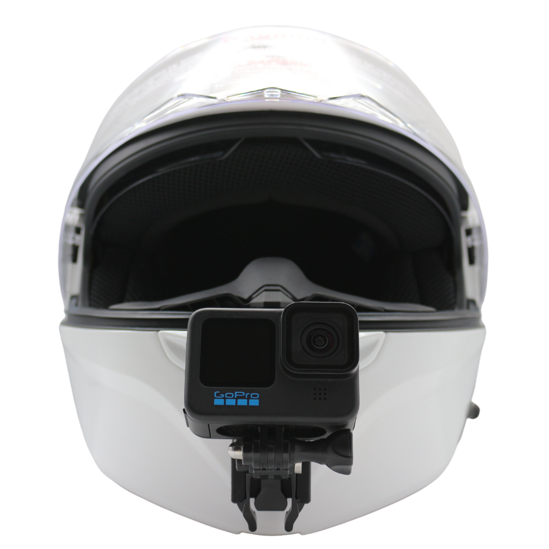 ジン・ジー・カム サン ダウン シルクスクリーン 249/500 Axxis Storm SV Helmet Chin Mount For GoPro, Insta360, DJI, & more