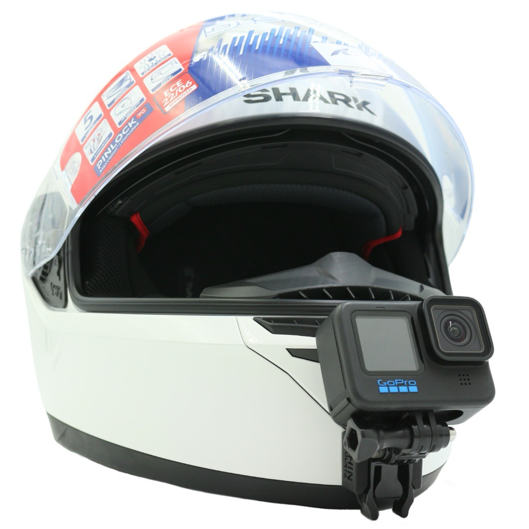 Shark Skwal i3 Helmet Camera Chin Mount for GoPro Insta360
