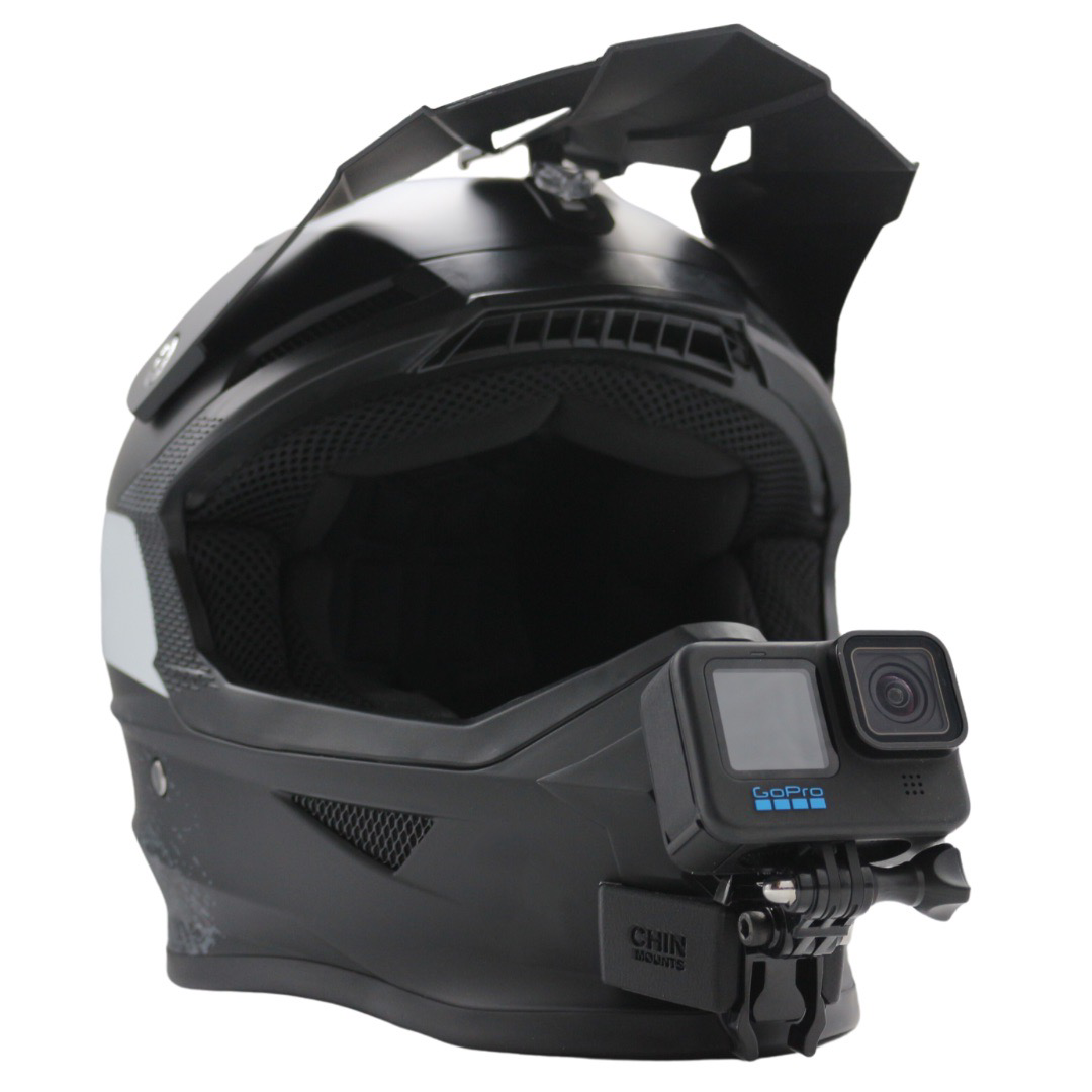 Stormer Force Dirt Bike Helmet Camera Chin Mount for GoPro Insta360 Chin Mounts