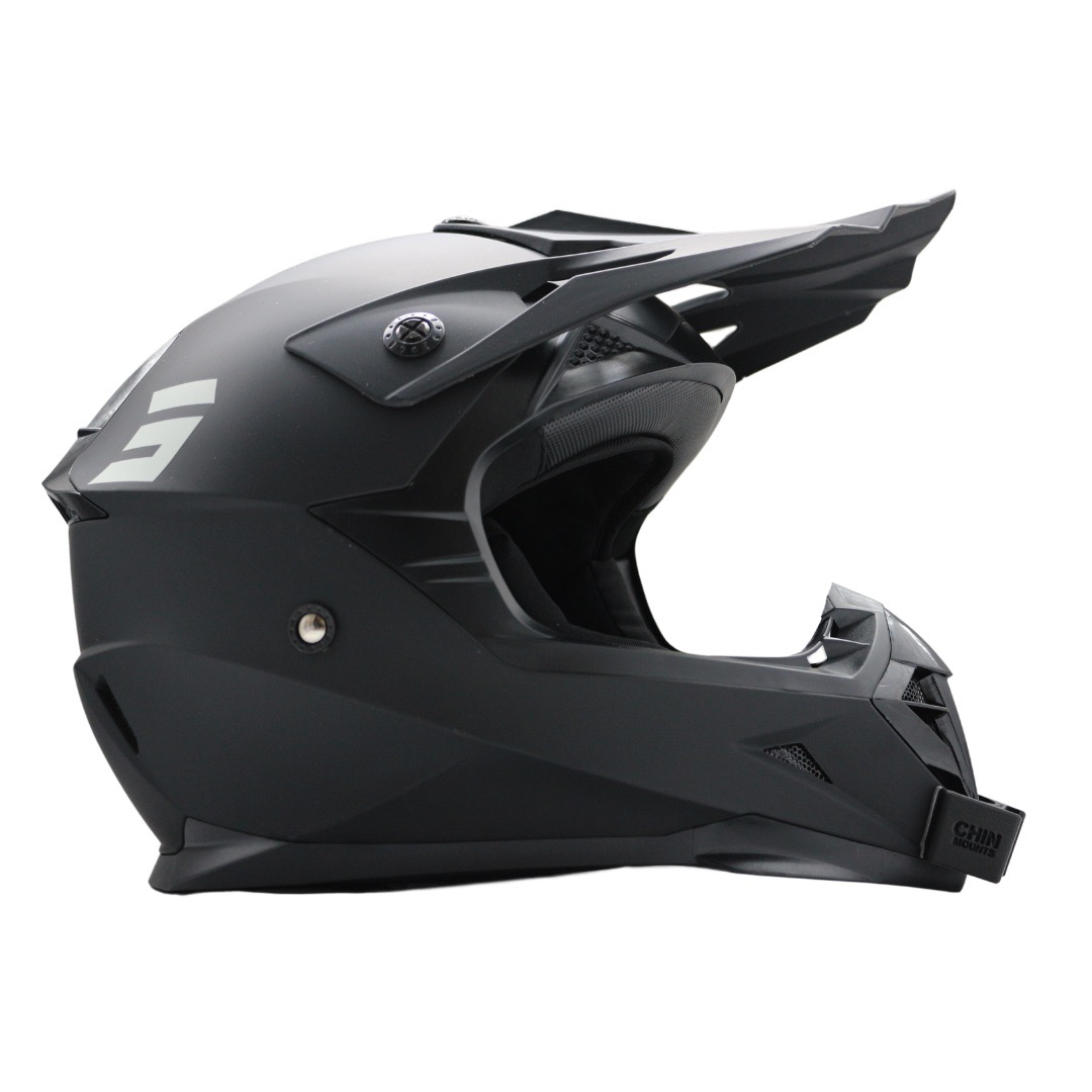 dirt bike helmet chin strap Mount for Bell Moto-9 / Bell Moto-9 S Premium helmet accessory for enhanced comfort and personalisation Helmet Mount Chin Strap Clamp