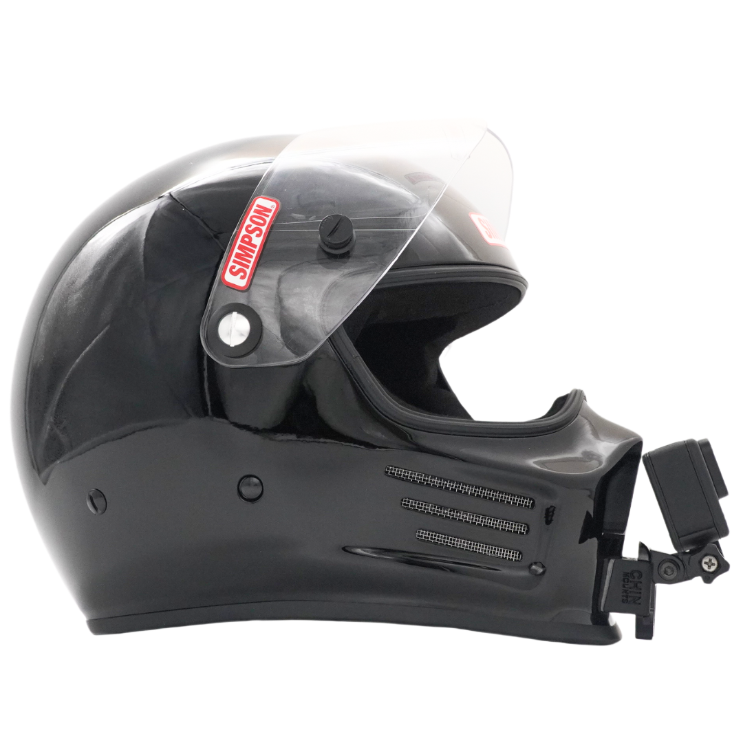 Simpson Bandit Car Helmet Chin Mount for GoPro, Insta360, DJI