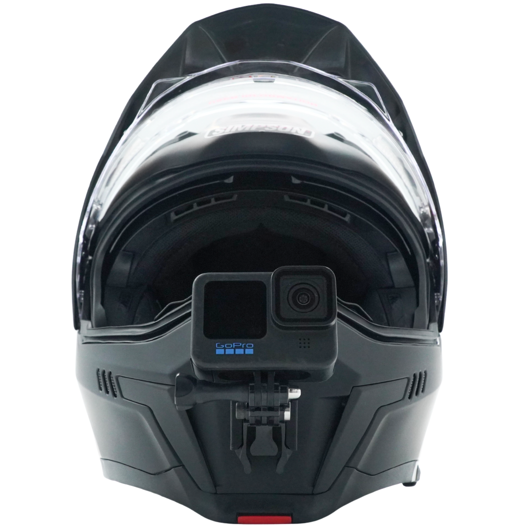 Simpson Journey Helmet Chin Mount For Action Camera GoPro, Insta360, DJI, & more