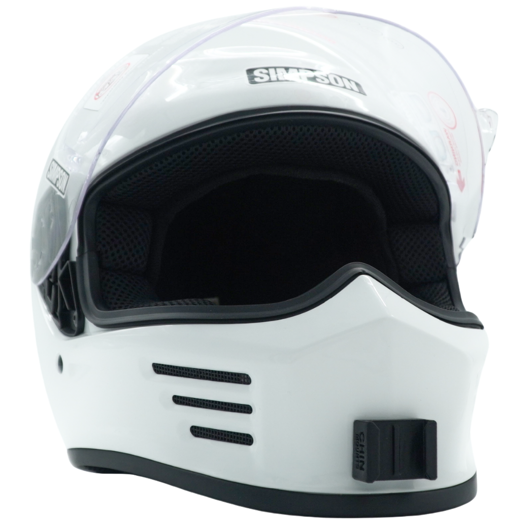 Simpson Speed Bandit Helmet Chin Mount For Action Camera GoPro, Insta360, DJI, & more