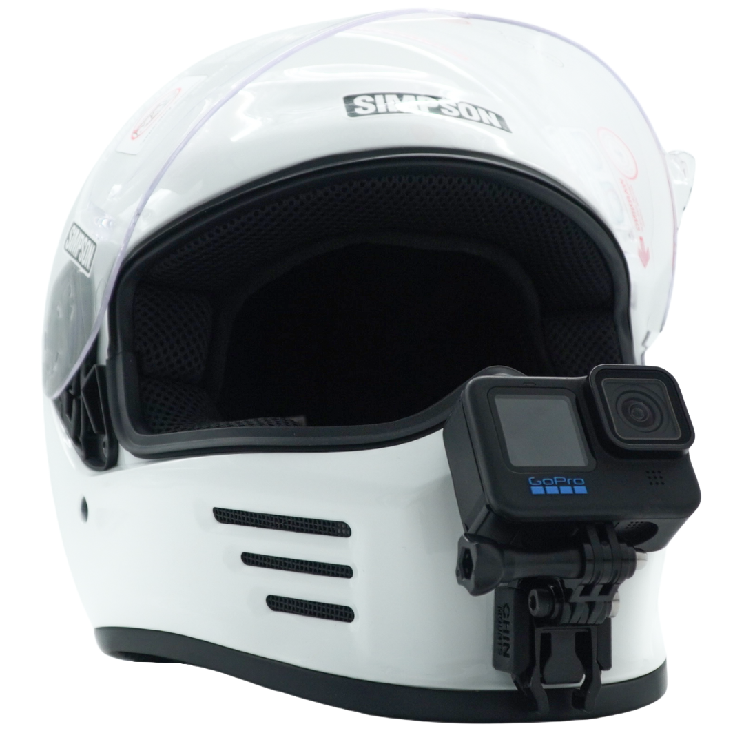 Simpson Speed Bandit Helmet Chin Mount For Action Camera GoPro, Insta360, DJI, & more