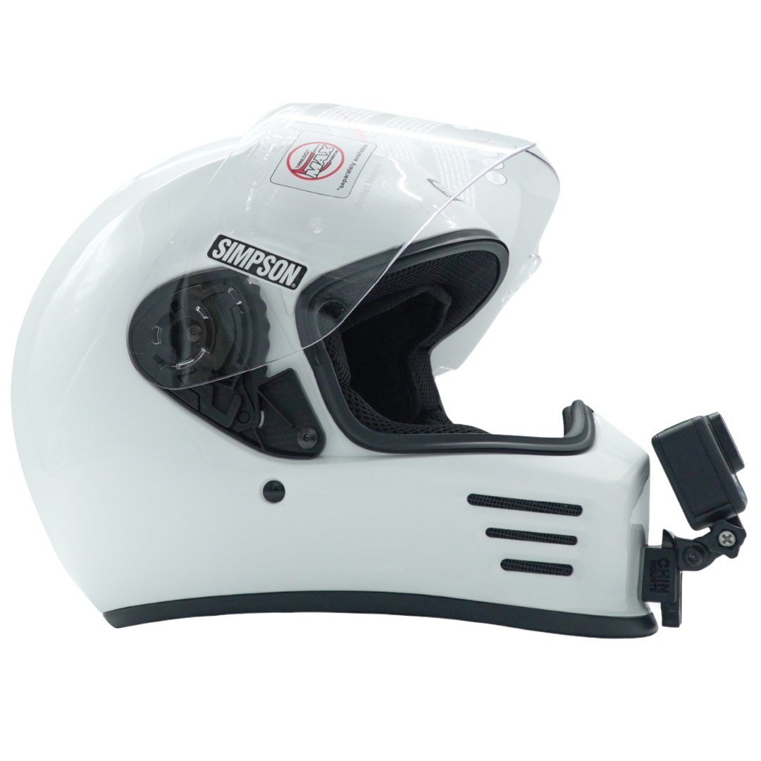 Simpson Speed Bandit Helmet Chin Mount For Action Camera GoPro, Insta360, DJI, & more