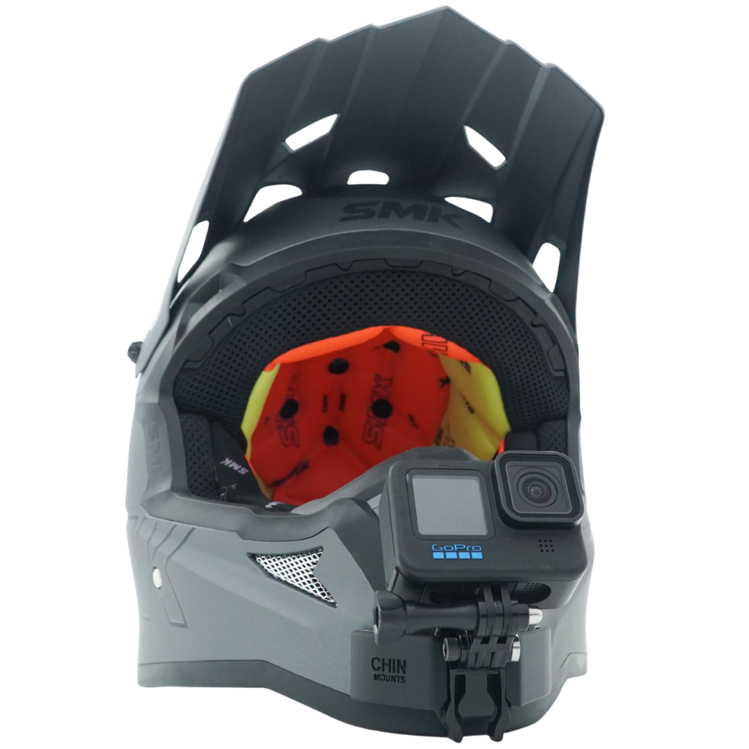 SMK Allterra Helmet Chin Mount For Action Camera GoPro, Insta360, DJI, & more