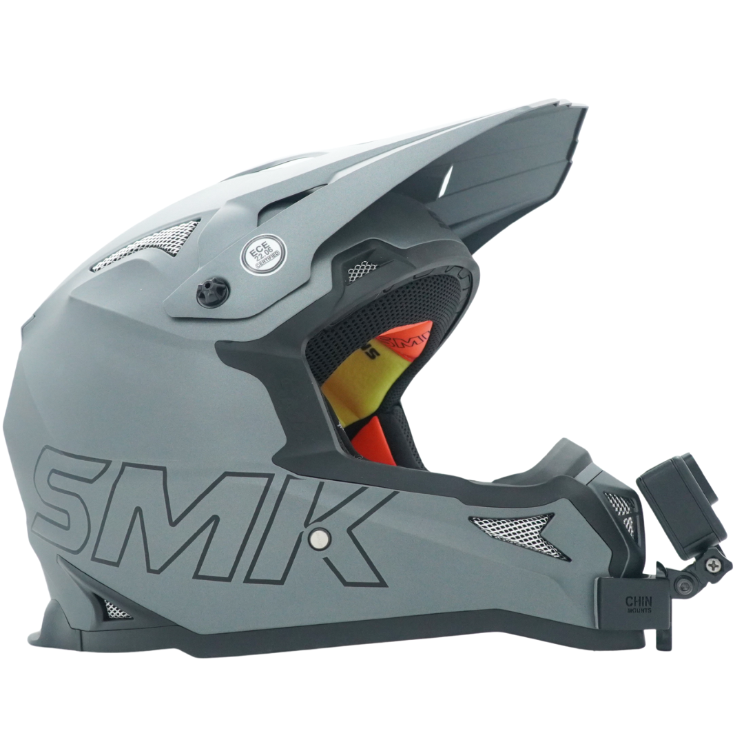 SMK Allterra Helmet Chin Mount For Action Camera GoPro, Insta360, DJI, & more