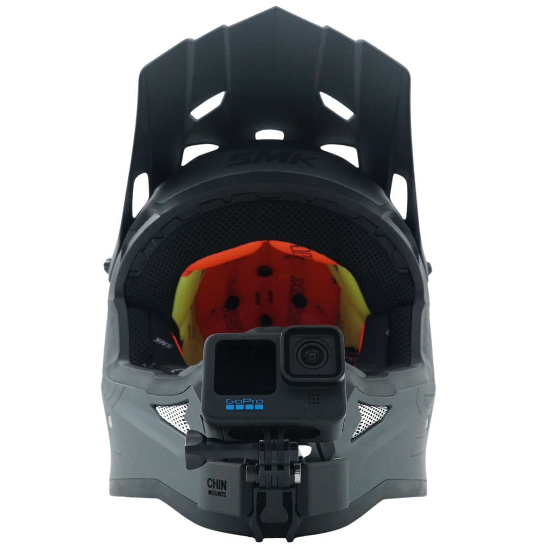 SMK Allterra Helmet Chin Mount For Action Camera GoPro, Insta360, DJI, & more