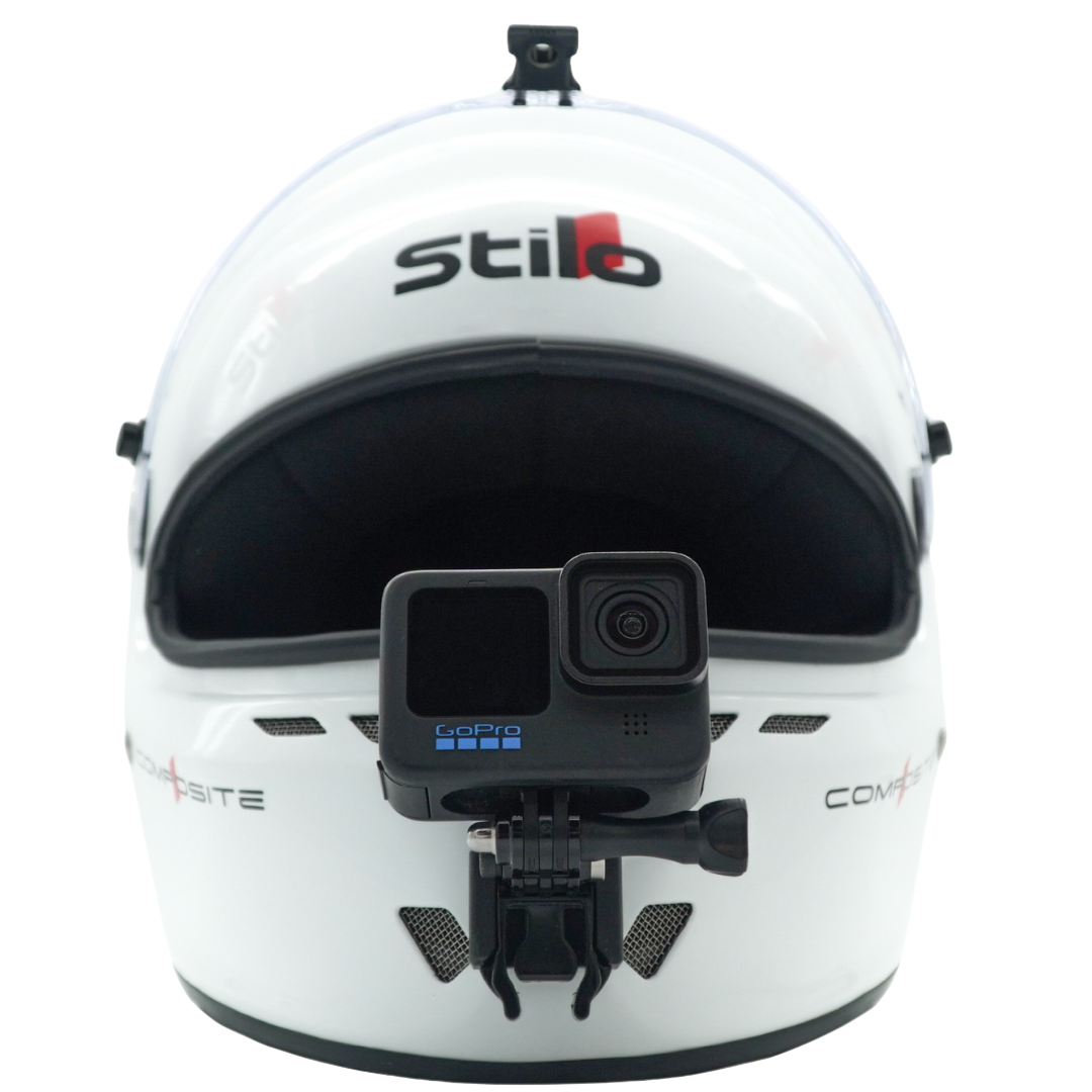 Stilo ST6 Car Helmet Camera Chin Mount for GoPro, Insta360, DJI, more