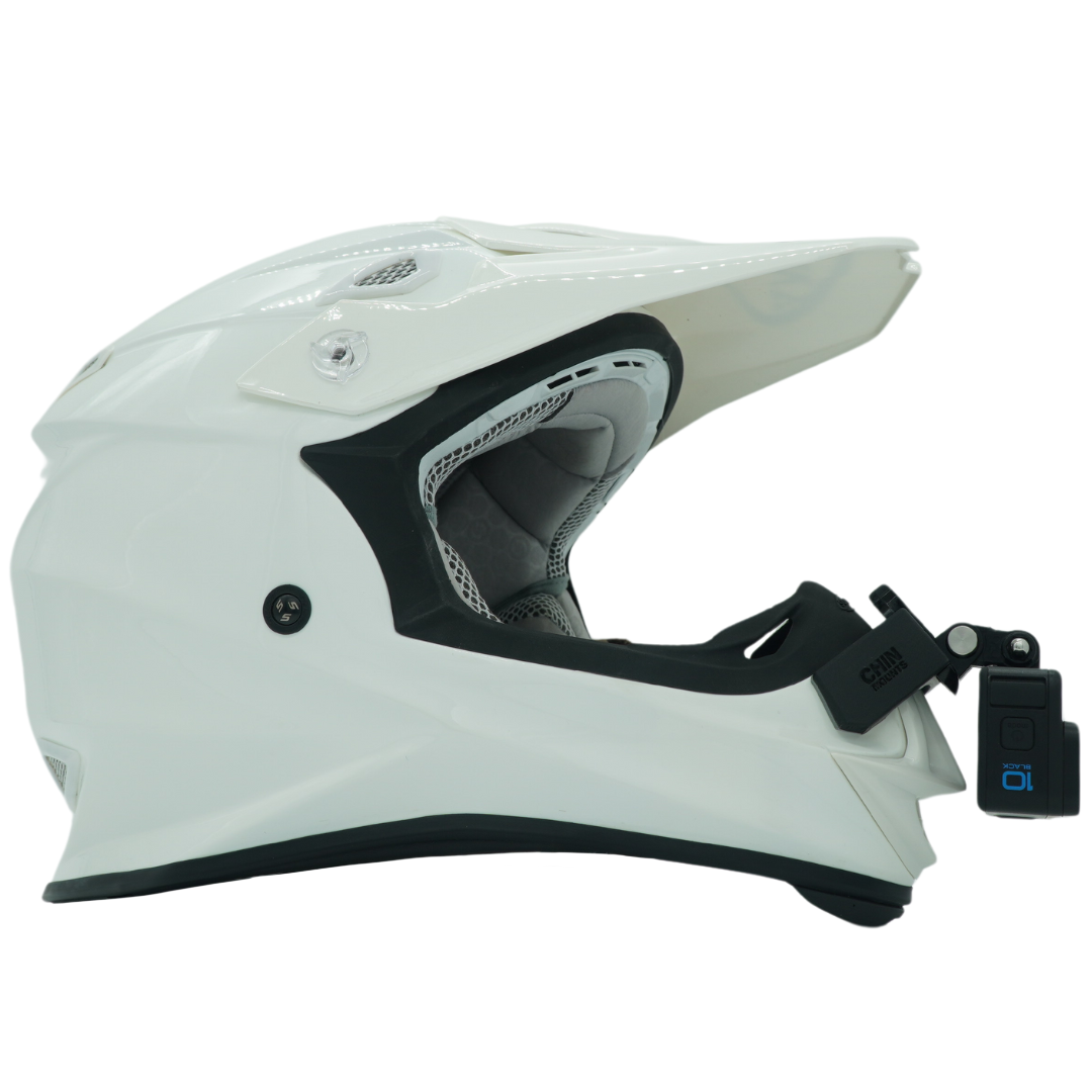 icon airflite helmet on rider Airflite Dark  Ride Icon