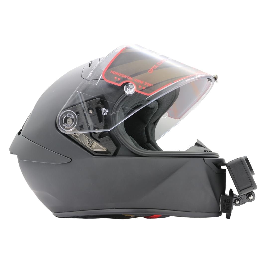 Suomy SR GP Evo Helmet Chin Mount For Action Camera GoPro, Insta360, DJI, & more
