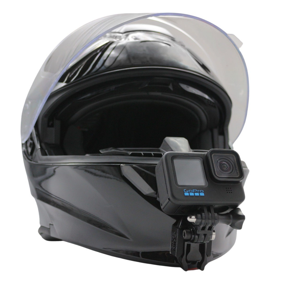 Solid S30 Youth Helmet Chin Mount for GoPro, Insta360, DJI, & more