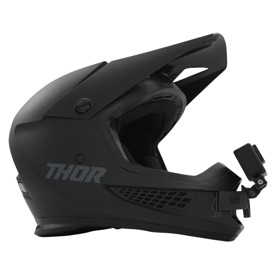 Thor Sector 2 Helmet Chin Mount for GoPro, Insta360, DJI, & more