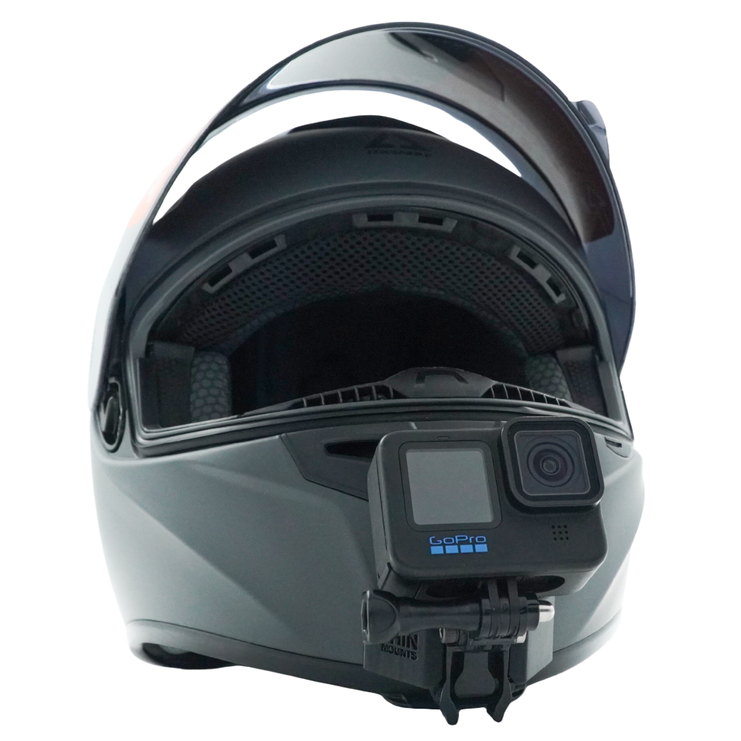 Triangle TFF15 Helmet Chin Mount For Action Camera GoPro, Insta360, DJI, & more