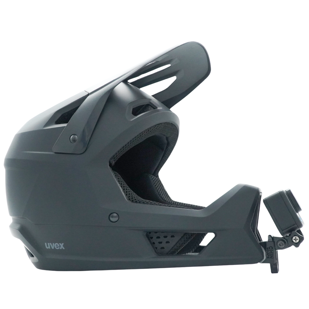 Uvex Ravage MTB Helmet Chin Mount For Action Camera GoPro, Insta360, DJI, & more
