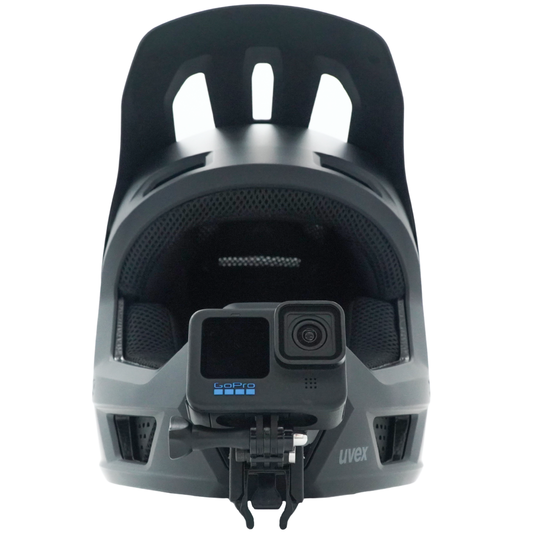 Uvex Ravage MTB Helmet Chin Mount For Action Camera GoPro, Insta360, DJI, & more