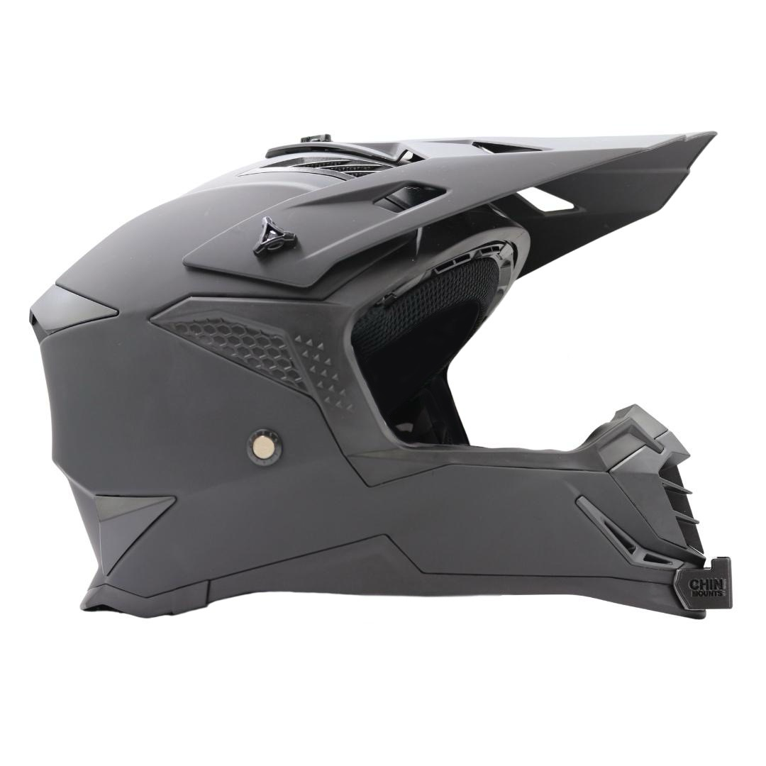 Vega MCX Helmet Chin Mount for GoPro, Insta360, DJI, & more — Chin