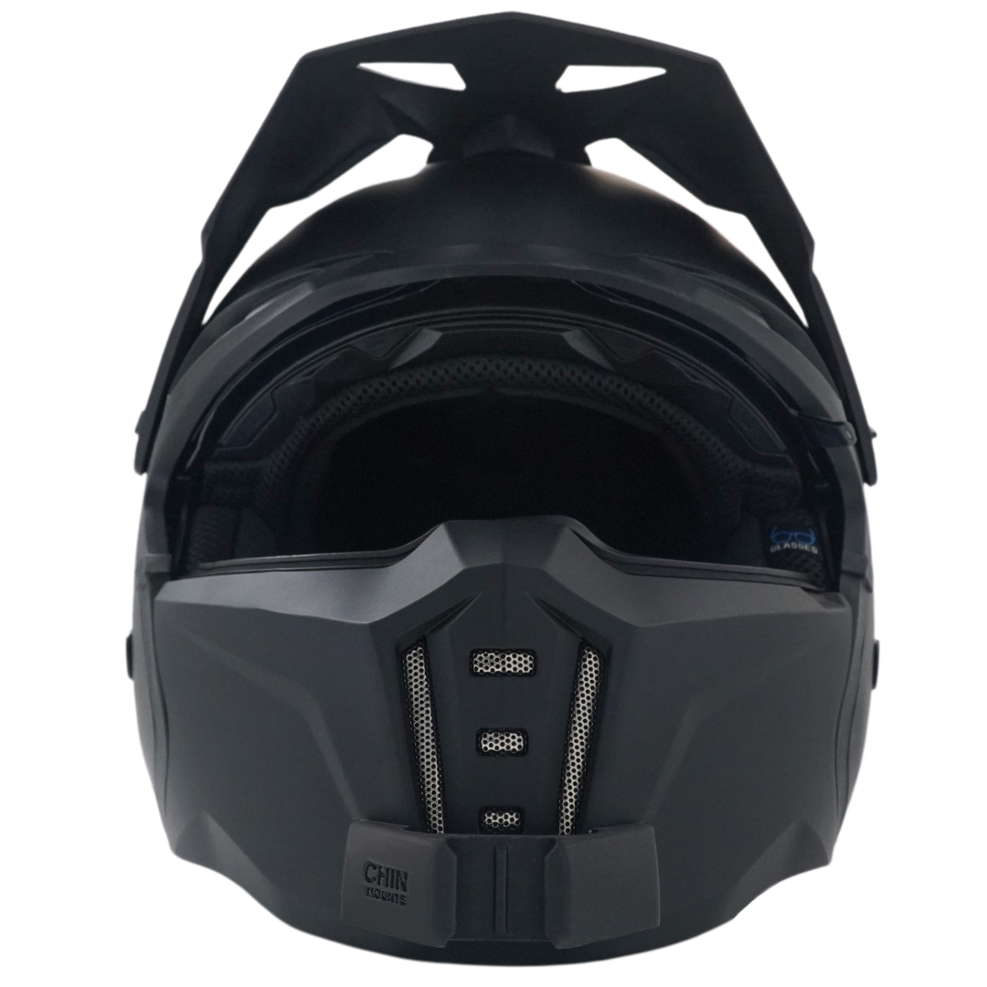 VINZ Shikoku Helmet Chin Mount For GoPro, Insta360, DJI, & more
