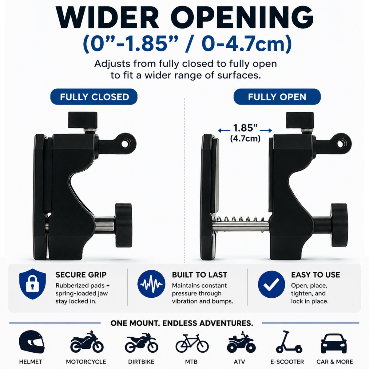 VisePro™ Max Clamp Mount