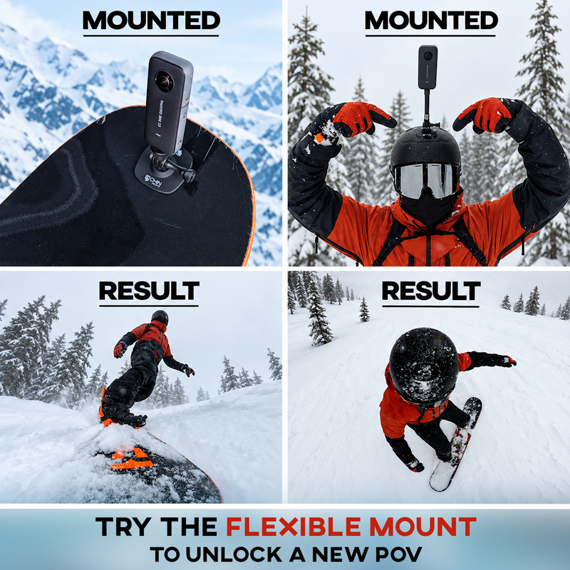 Universal Ski/Snowboard Camera Mount