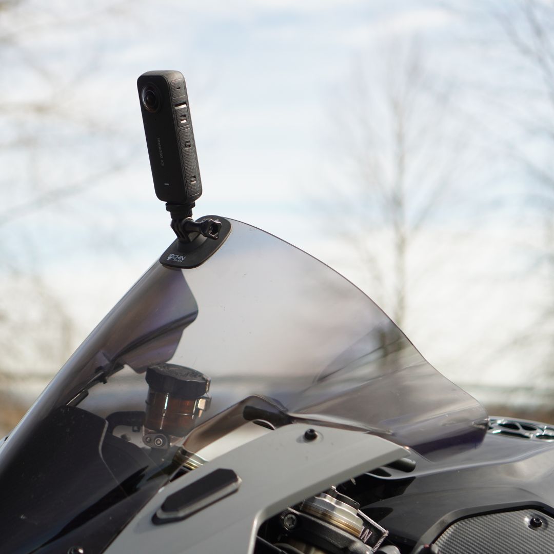 Motorcycle Bundle Pack of Camera Mounts GoPro, Insta360, DJI