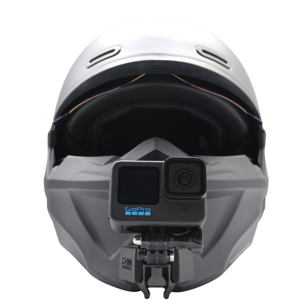 Harley Davidson Gargoyle X07 Helmet Camera Chin Mount For Gopro — Chin Mounts