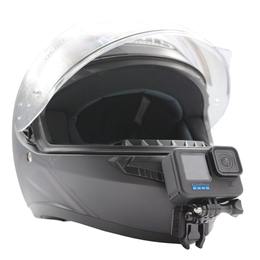 chatterbox hjc 50 helmet mount bracket Sena 10Upad IS 17 Bluetooth Cheek Pad Intercom System Bluetooth 4.1 technology allows audio multi GoPro Camera Mount | Chin