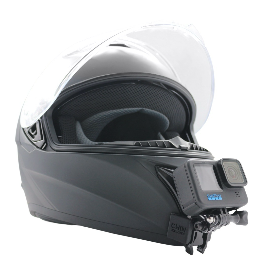 IXS 216 Helmet Chin Mount For GoPro, Insta360, DJI, & more — Chin