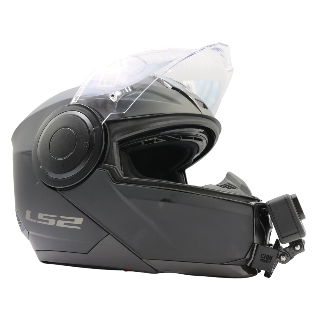 LS2 Horizon 2 Helmet Camera Chin Mount for GoPro, Insta360, DJI, & more
