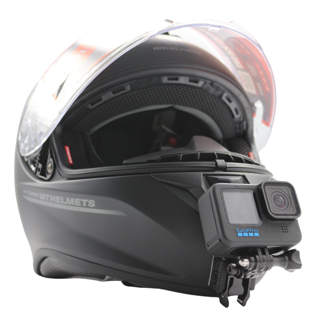 MT Helmets Targo Helmet Camera Chin Mount for GoPro, Insta360