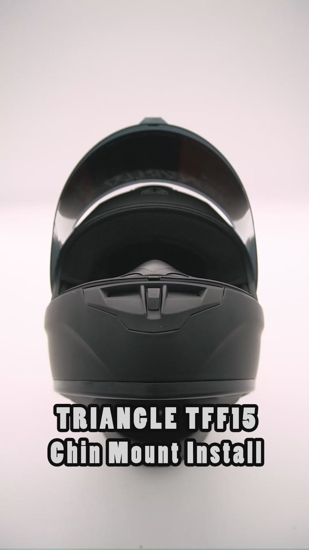 Triangle TFF15 Helmet Chin Mount For Action Camera GoPro, Insta360, DJI, & more