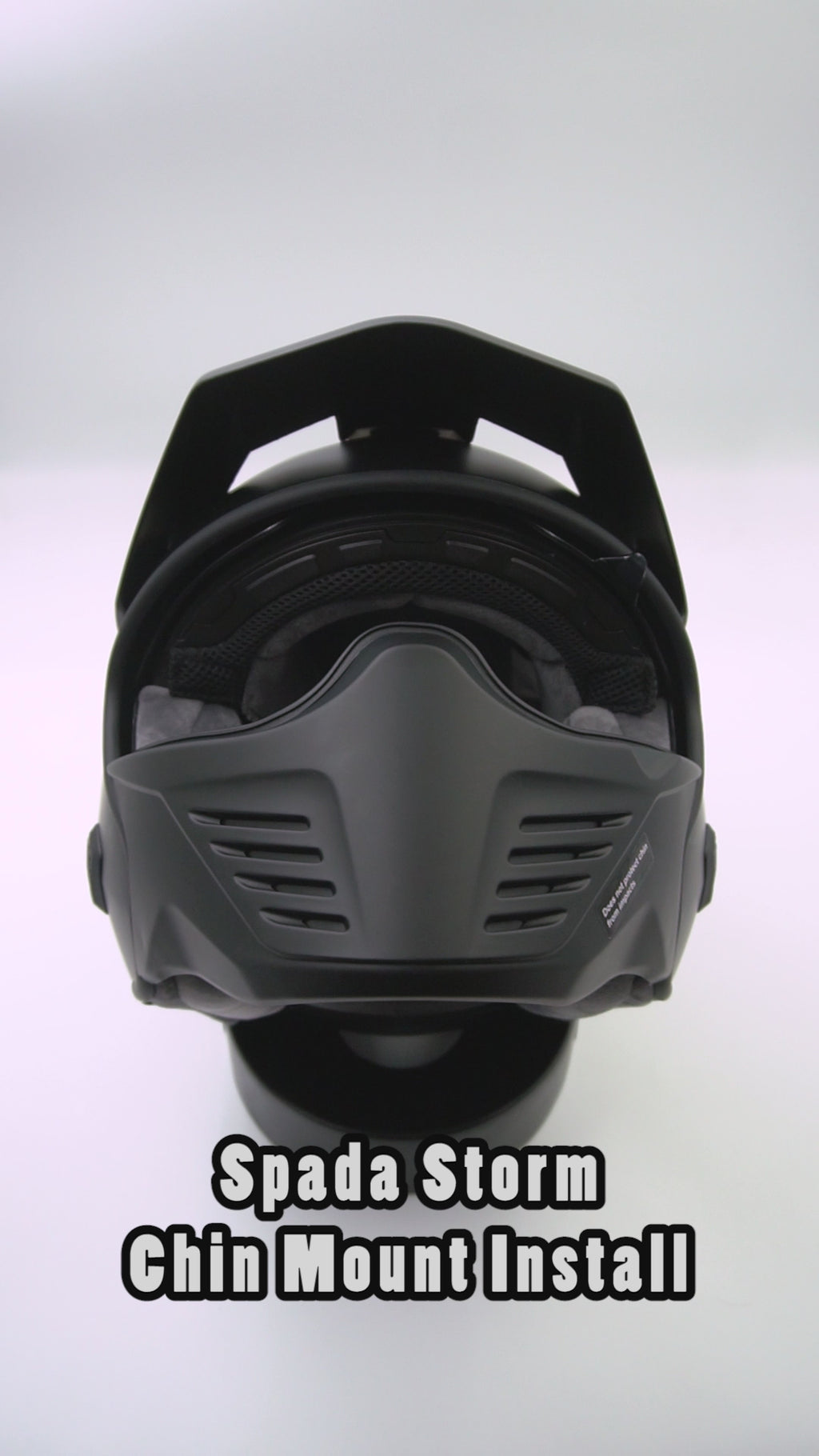 Spada Storm Helmet Chin Mount For GoPro, Insta360, DJI, & more