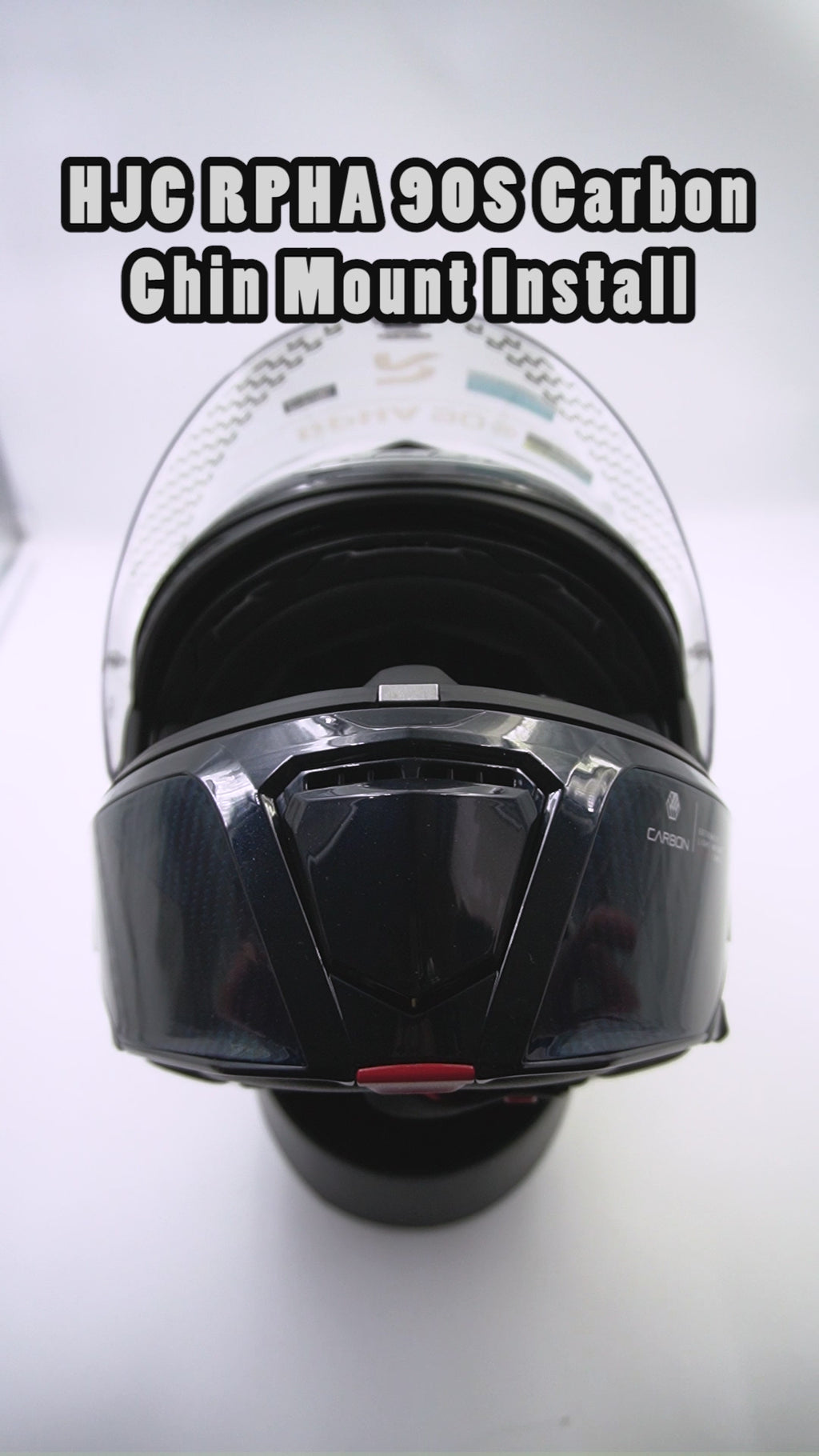 HJC RPHA 91 Carbon Helmet Chin Mount For Action Camera GoPro, Insta360, DJI, & more