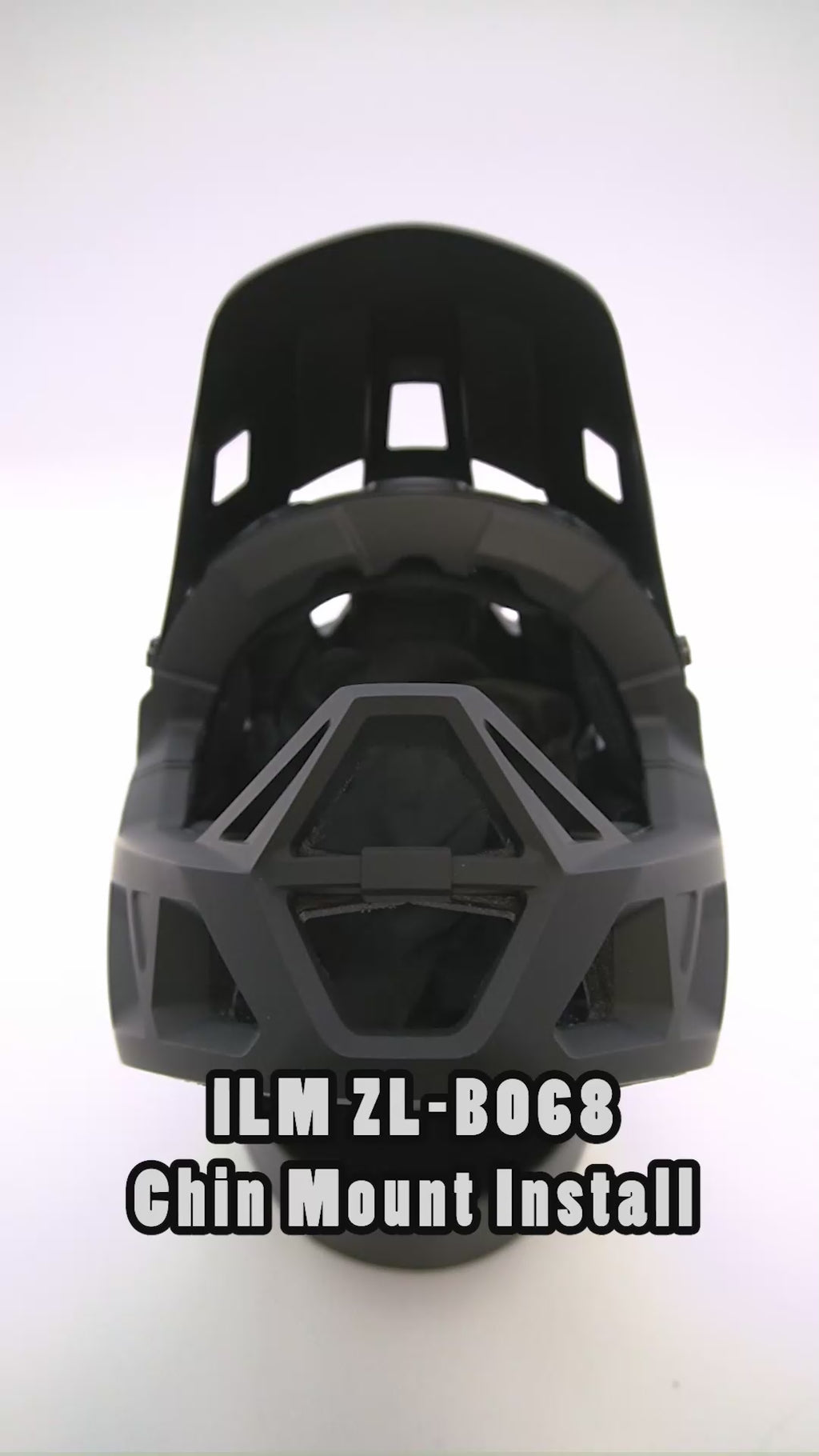 ILM ZL-B068 Helmet Chin Mount For Action Camera GoPro, Insta360, DJI, & more