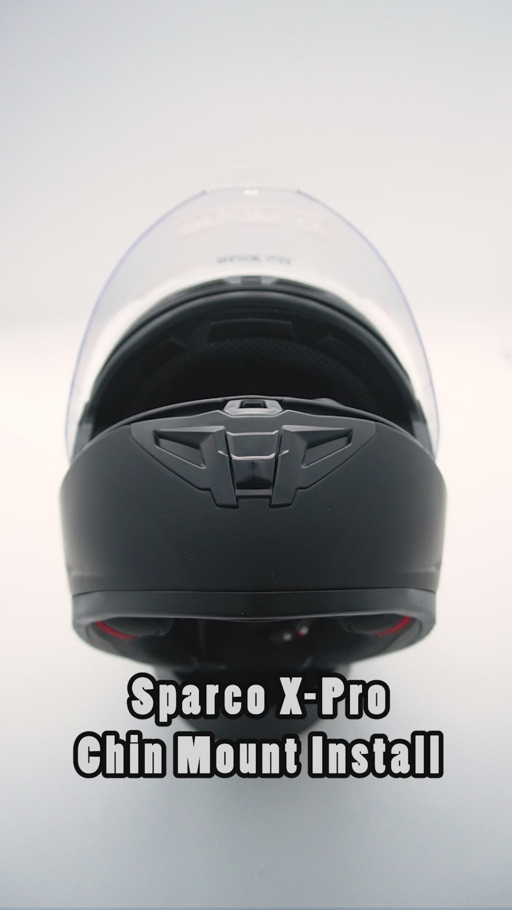 Sparco X-PRO Helmet Chin Mount For GoPro, Insta360, DJI, & more