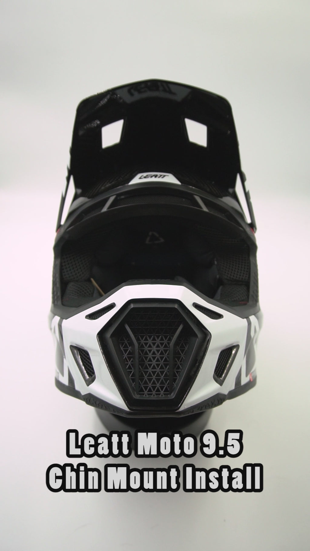Leatt Moto 9.5 Helmet Chin Mount For Action Camera GoPro, Insta360, DJI, & more