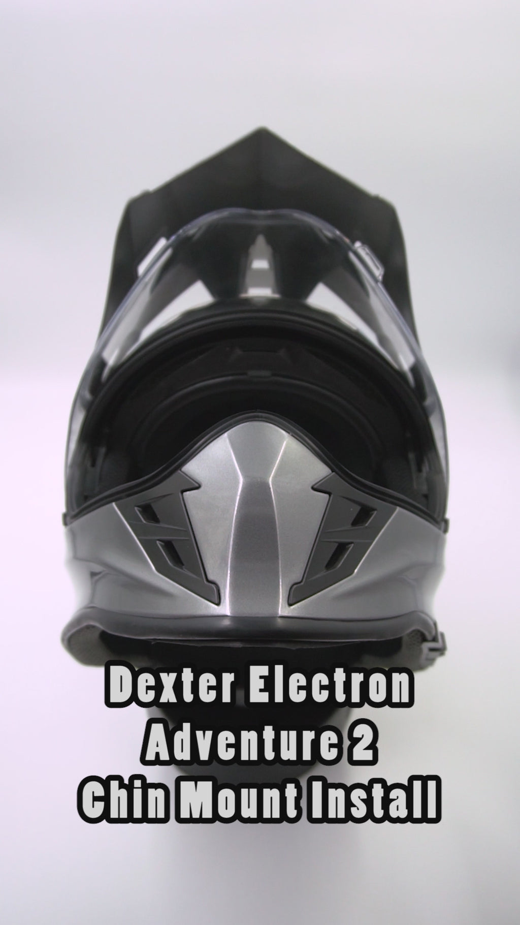 Dexter Electron Adventure 2 Helmet Chin Mount For Action Camera GoPro, Insta360, DJI, & more