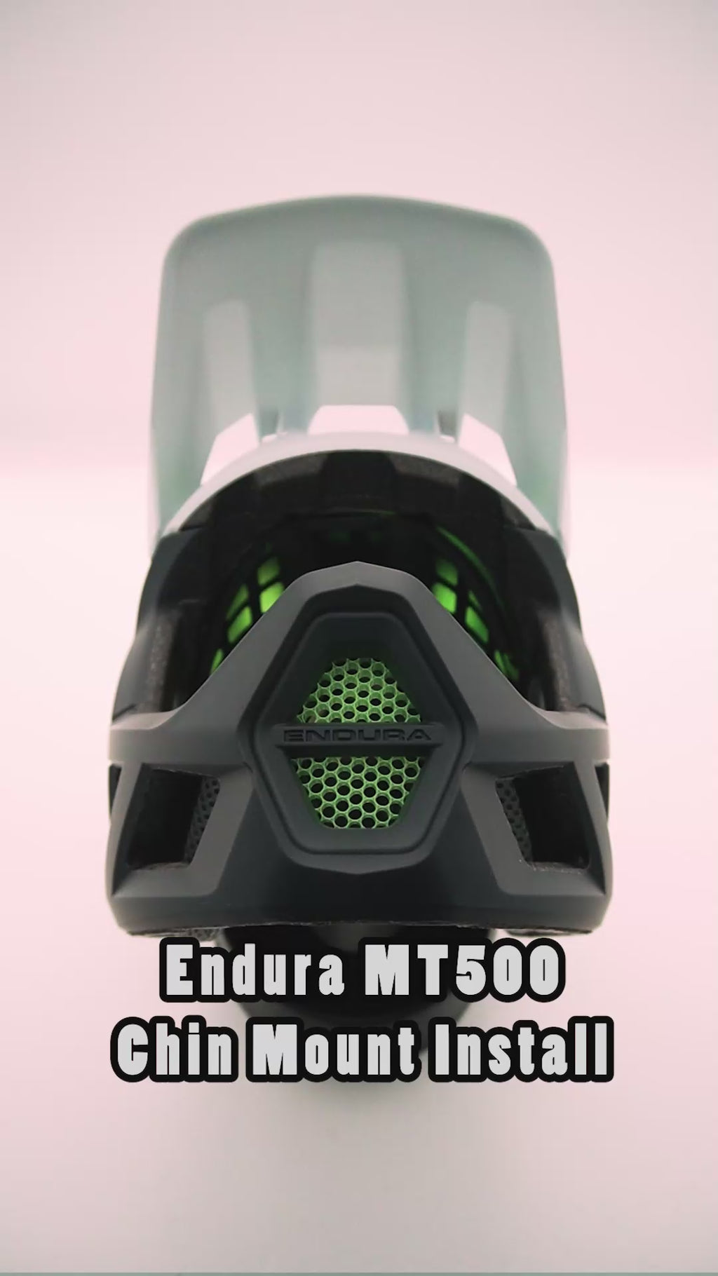 Endura MT500 MTB Helmet Chin Mount For Action Camera GoPro, Insta360, DJI, & more
