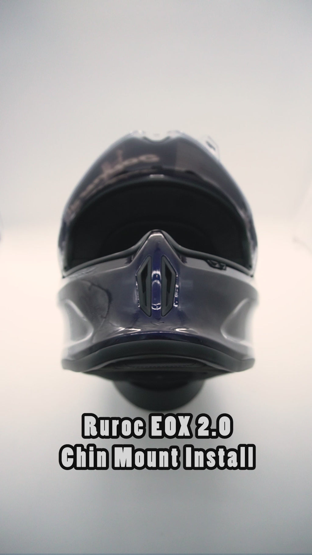 Ruroc EOX 2.0 Helmet Chin Mount For GoPro, Insta360, DJI, & more