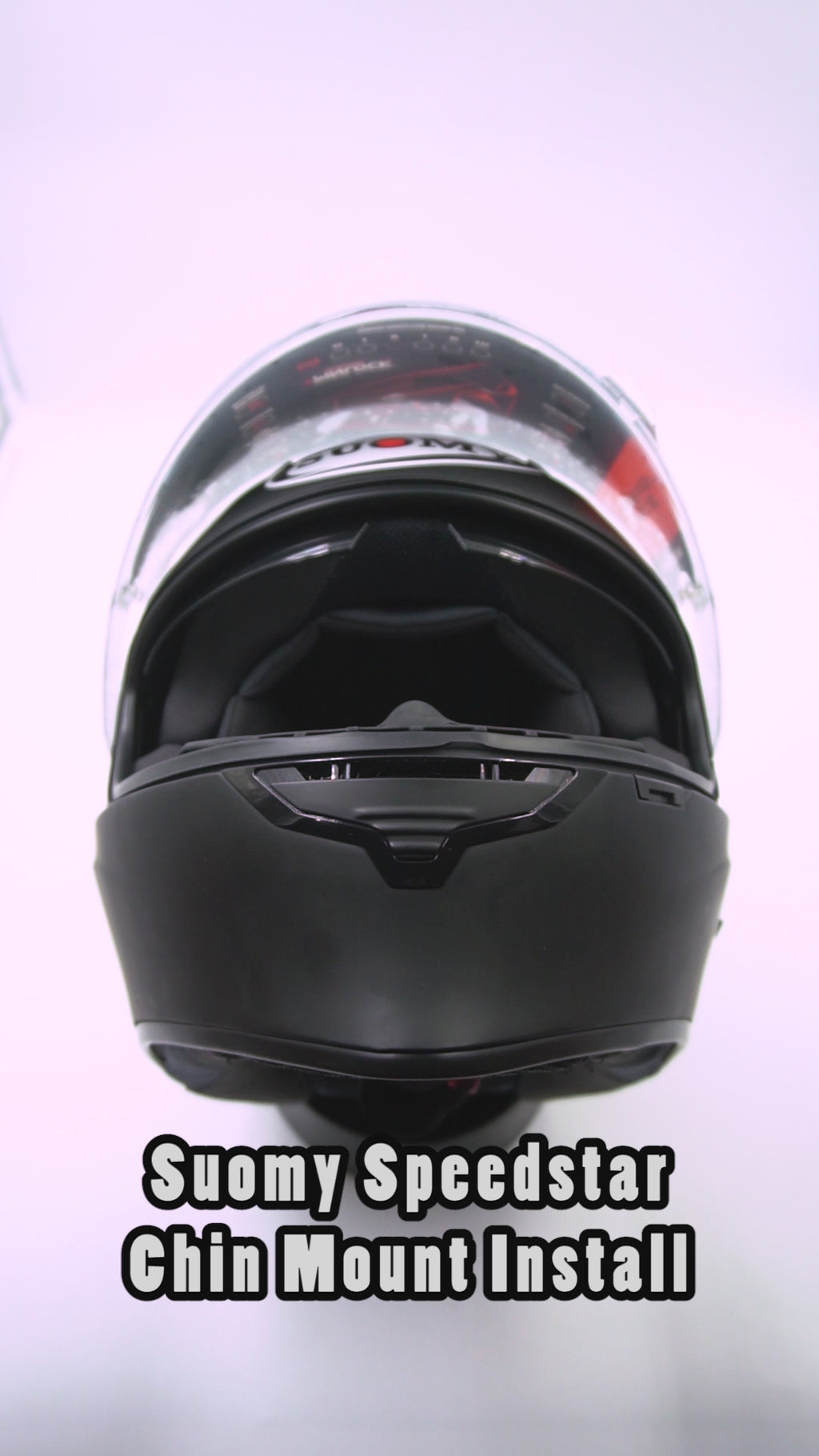 Suomy Speedstar Helmet Chin Mount For GoPro, Insta360, DJI, & more