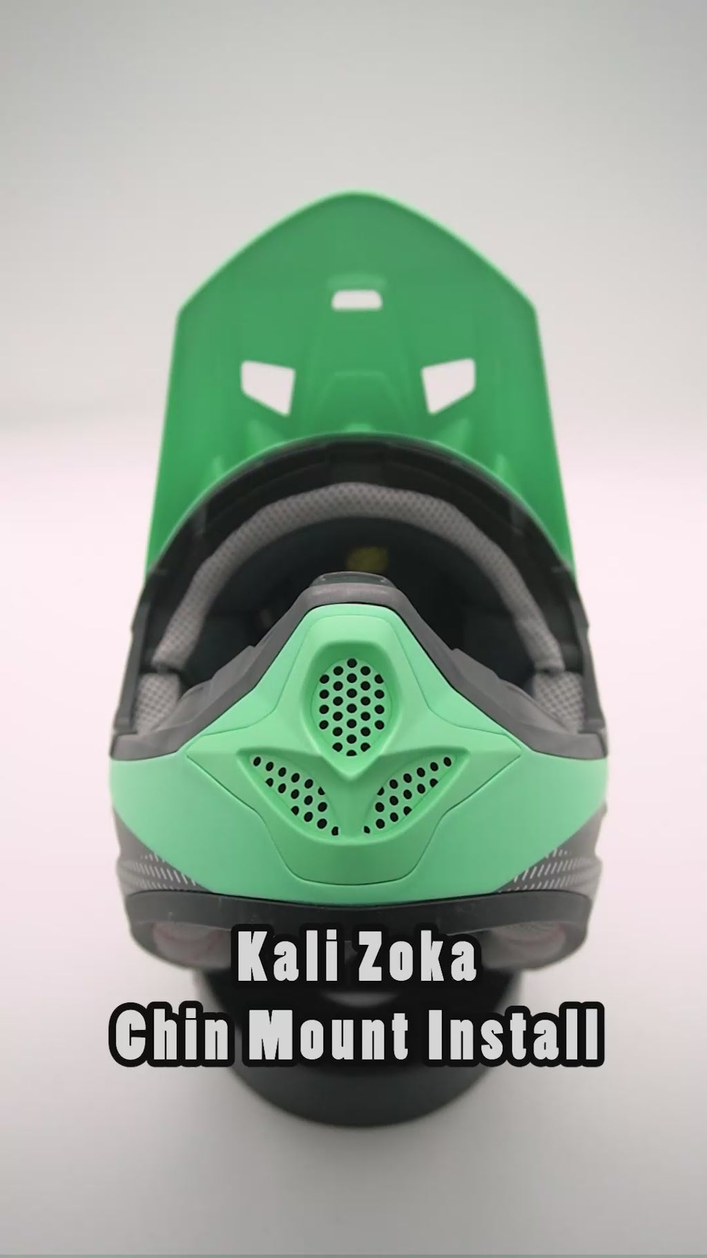 Kali Protectives Zoka MTB Helmet Chin Mount For Action Camera GoPro, Insta360, DJI, & more