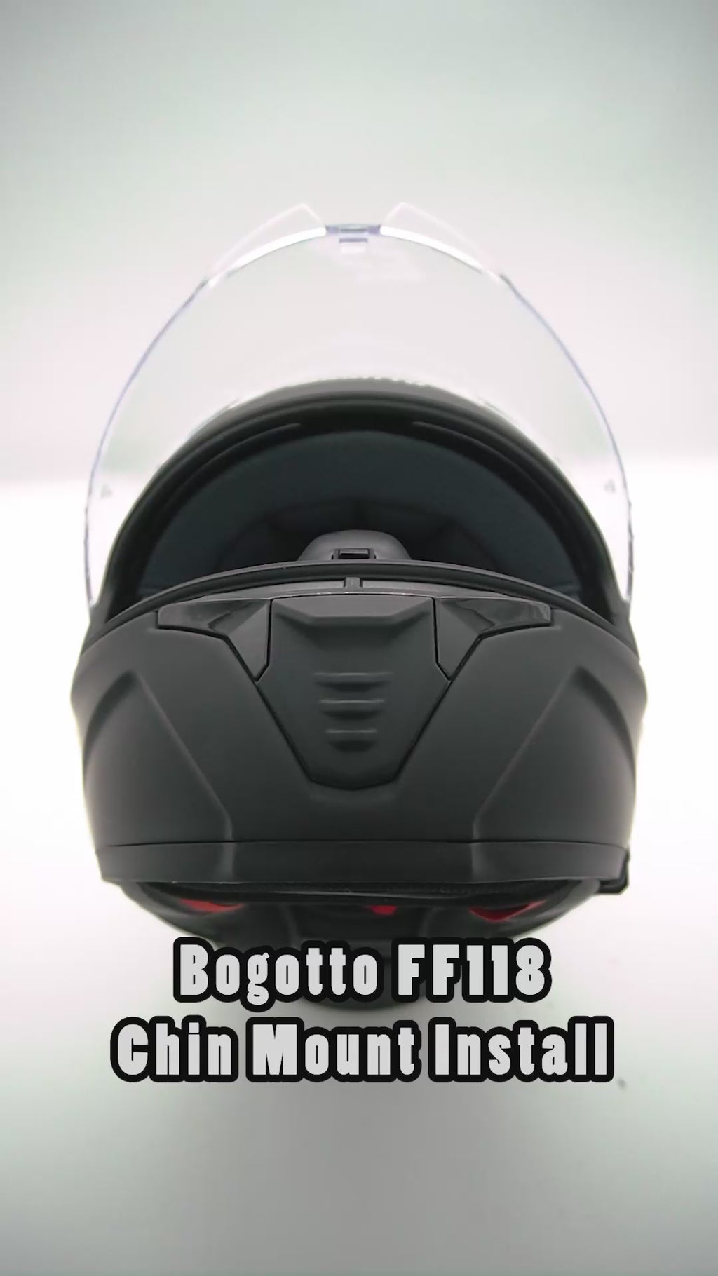 Bogotto FF118 Helmet Chin Mount For Action Camera GoPro, Insta360, DJI, & more