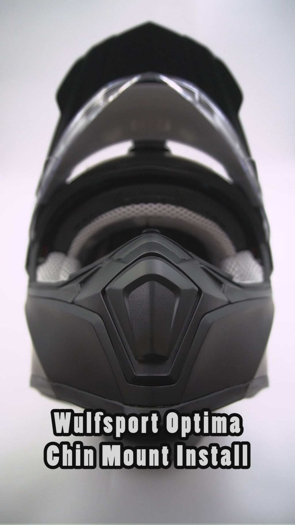 Wulfsport Optima Helmet Chin Mount for GoPro, Insta360, DJI, & more