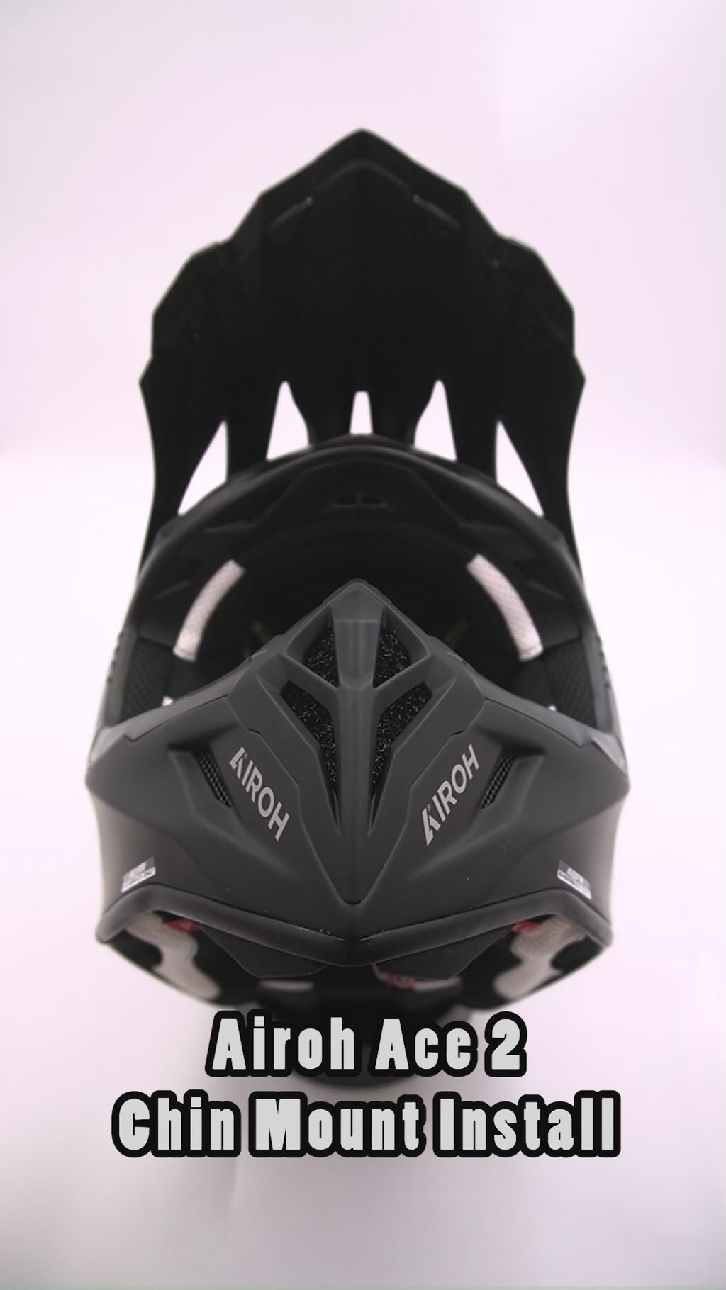 Airoh Aviator Ace 2 Helmet Chin Mount For GoPro, Insta360, DJI, & more