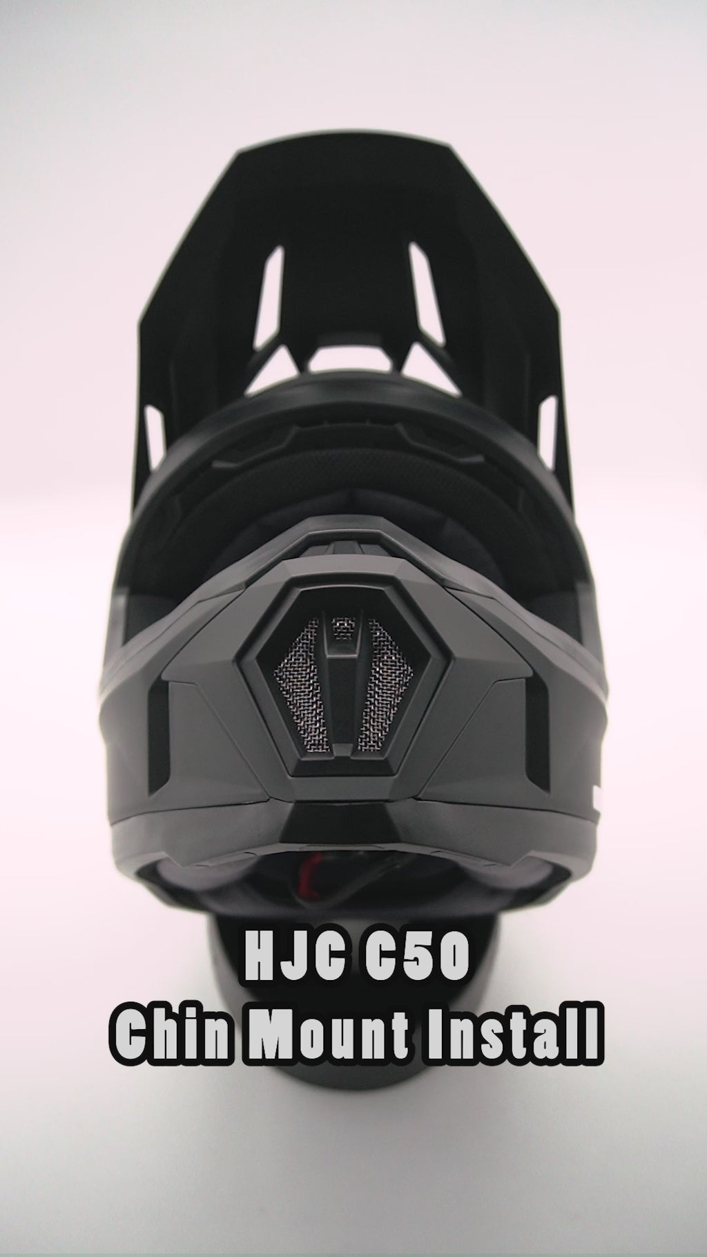 HJC C50 Helmet Chin Mount For GoPro, Insta360, DJI, & more