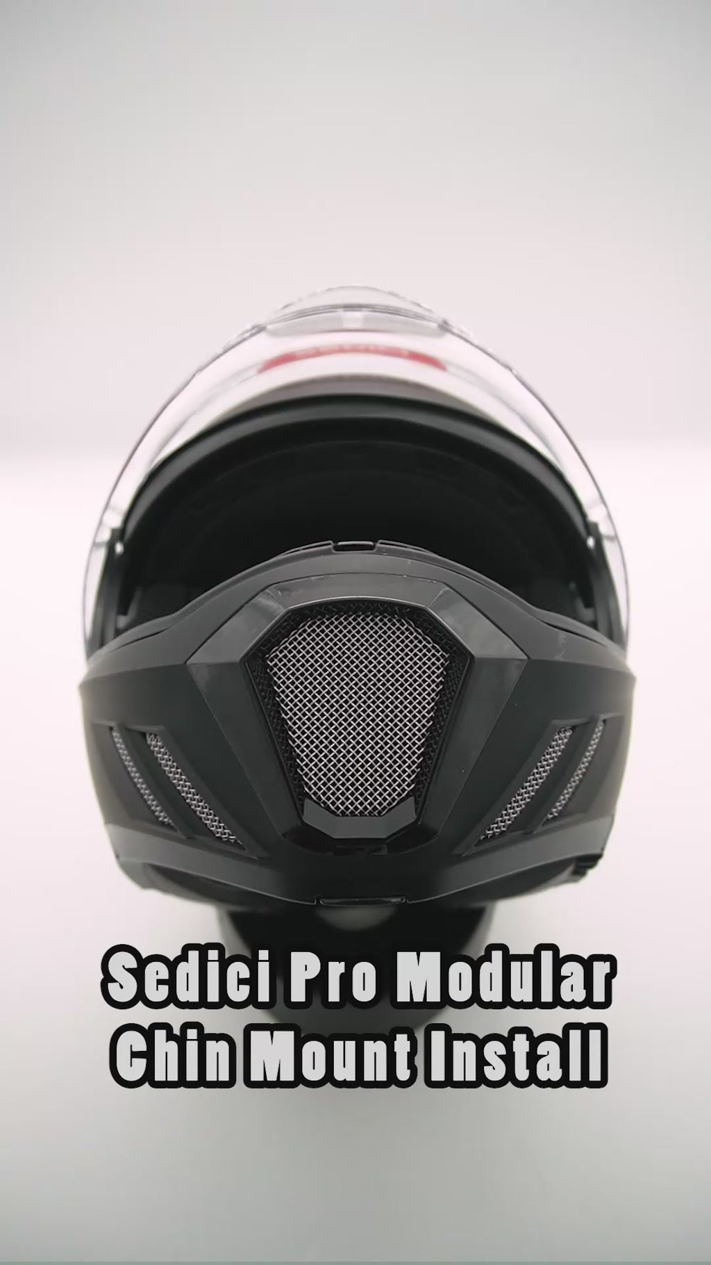 Sedici Pro Modular Helmet Camera Chin Mount for Action Camera GoPro, Insta360, DJI, & more