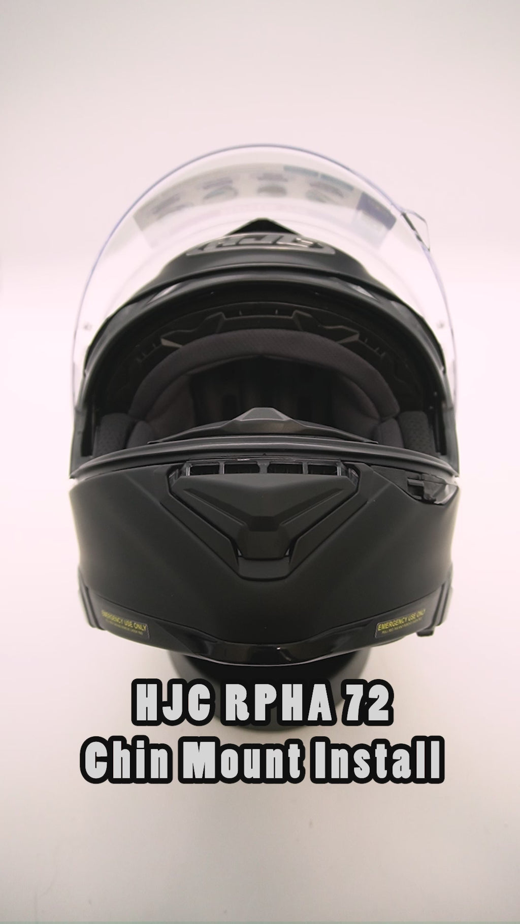 HJC RPHA 72 Helmet Chin Mount For Action Camera GoPro, Insta360, DJI, & more