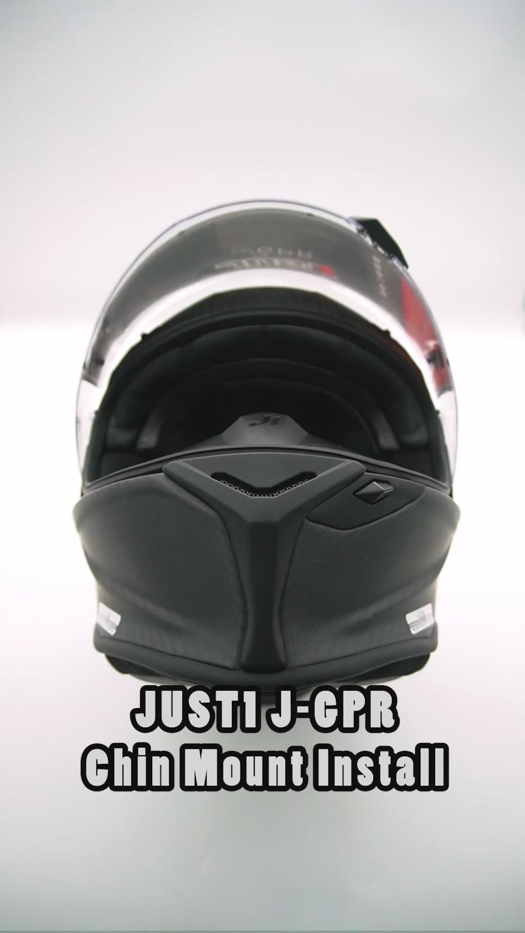 Just1 J-GPR Helmet Chin Mount For Action Camera GoPro, Insta360, DJI, & more